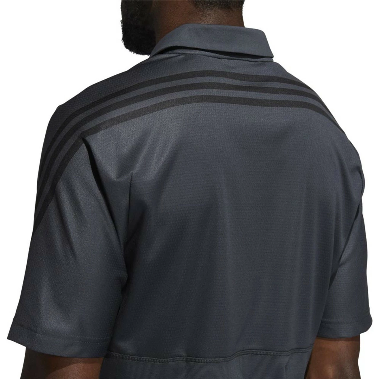 ADIDAS HEAT.RDY 3-Stripe Polo - Image 3