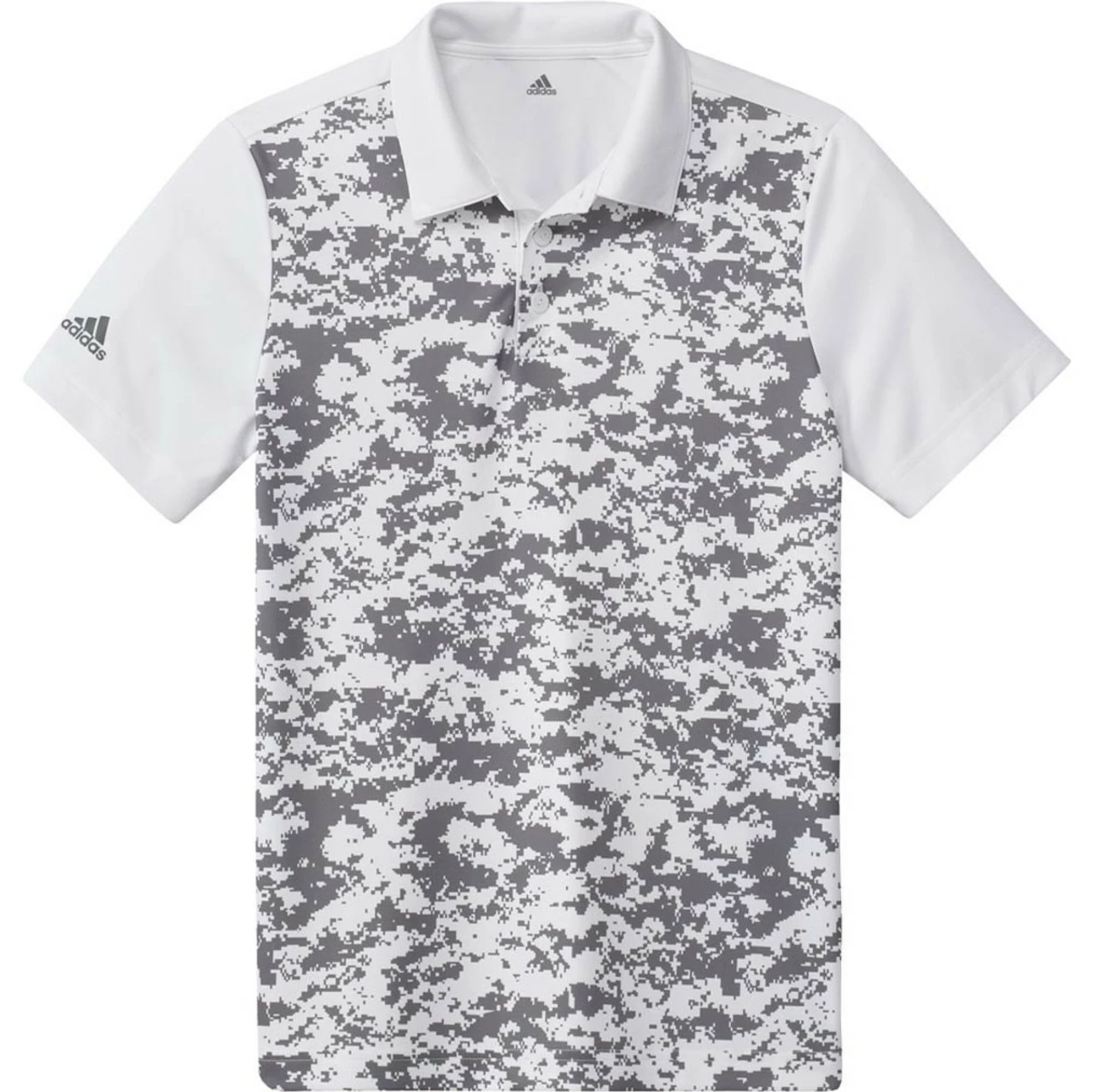 ADIDAS Junior Boys Digital Camo Print Polo