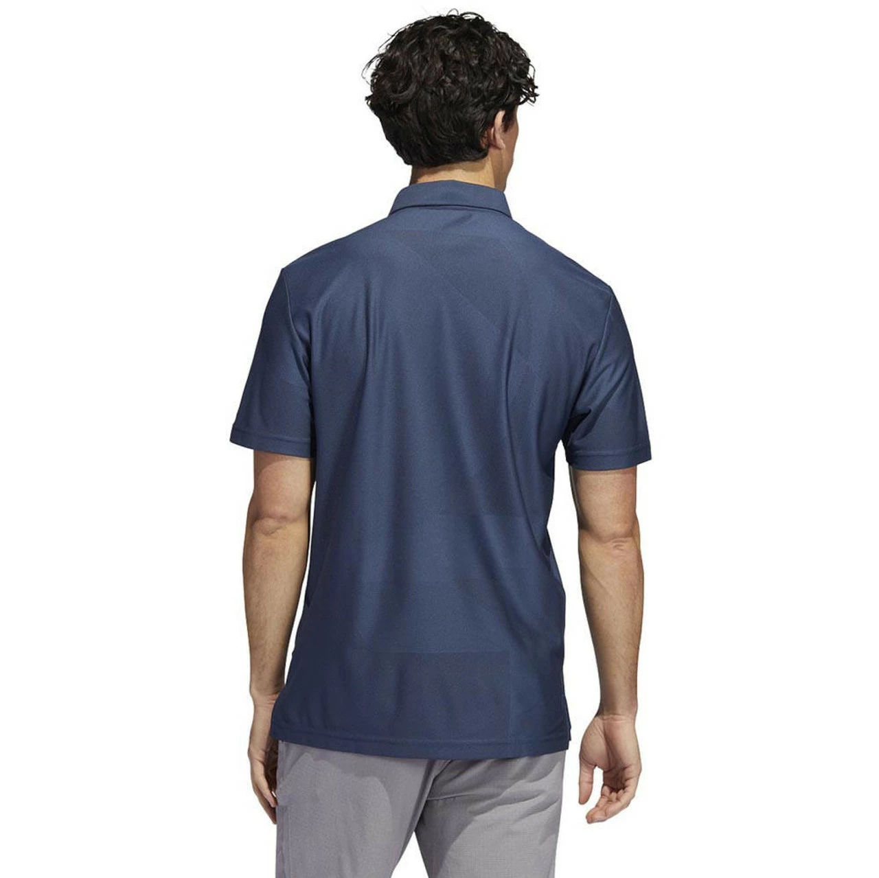 ADIDAS Shapes Jacquard Polo - Image 4