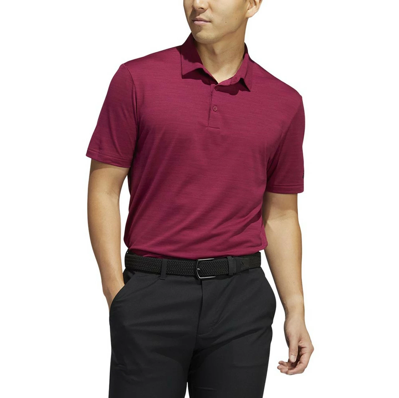 ADIDAS Spacedye Stripe Polo - Image 5