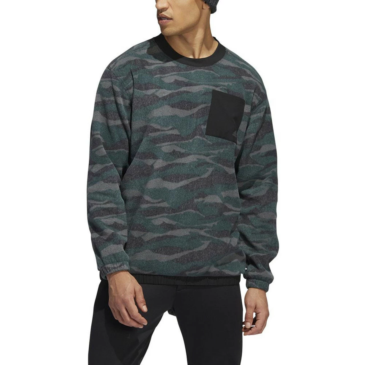 ADIDAS Texture Print Crewneck - Image 8