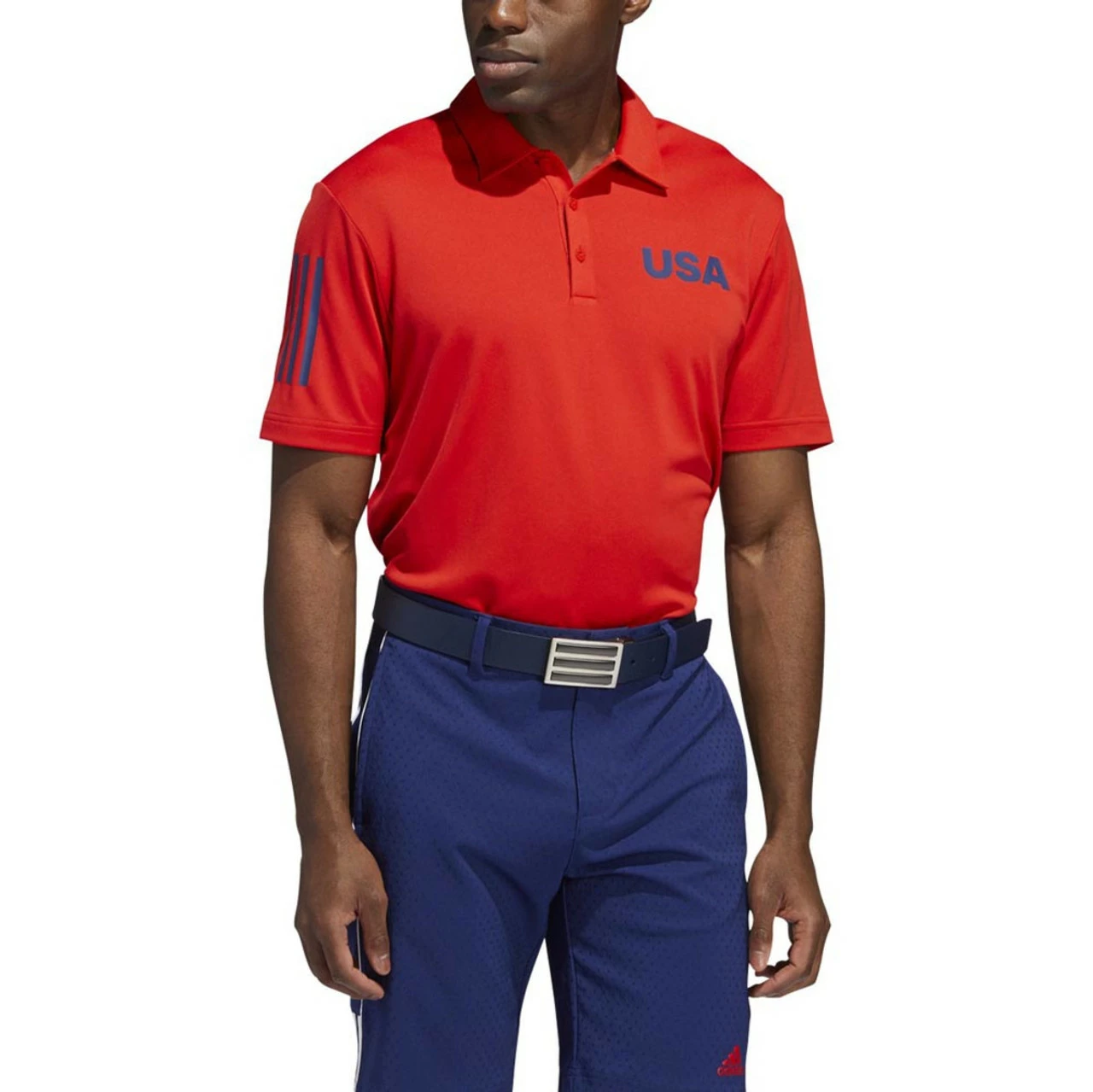 ADIDAS Ultimate365 USA Golf Solid Polo - Image 11