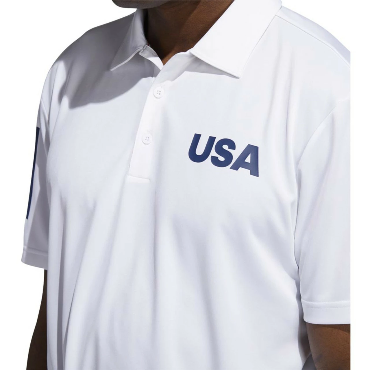 ADIDAS Ultimate365 USA Golf Solid Polo - Image 8
