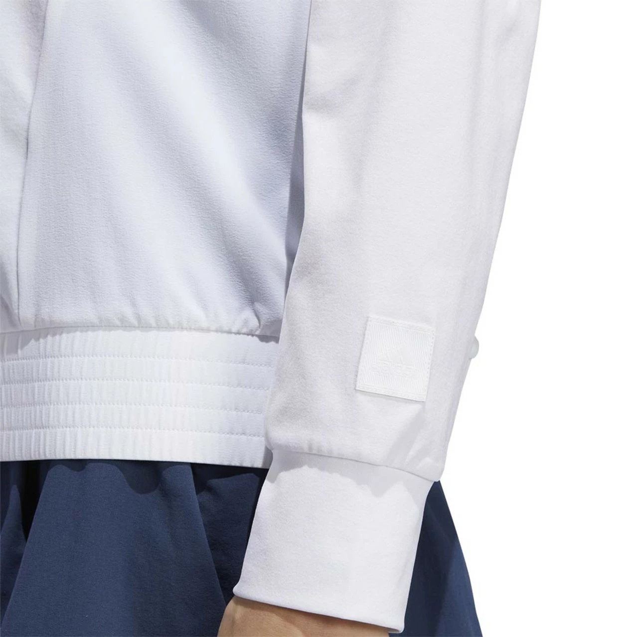 ADIDAS Women's Go-To Knit Woven Pullover - Image 4