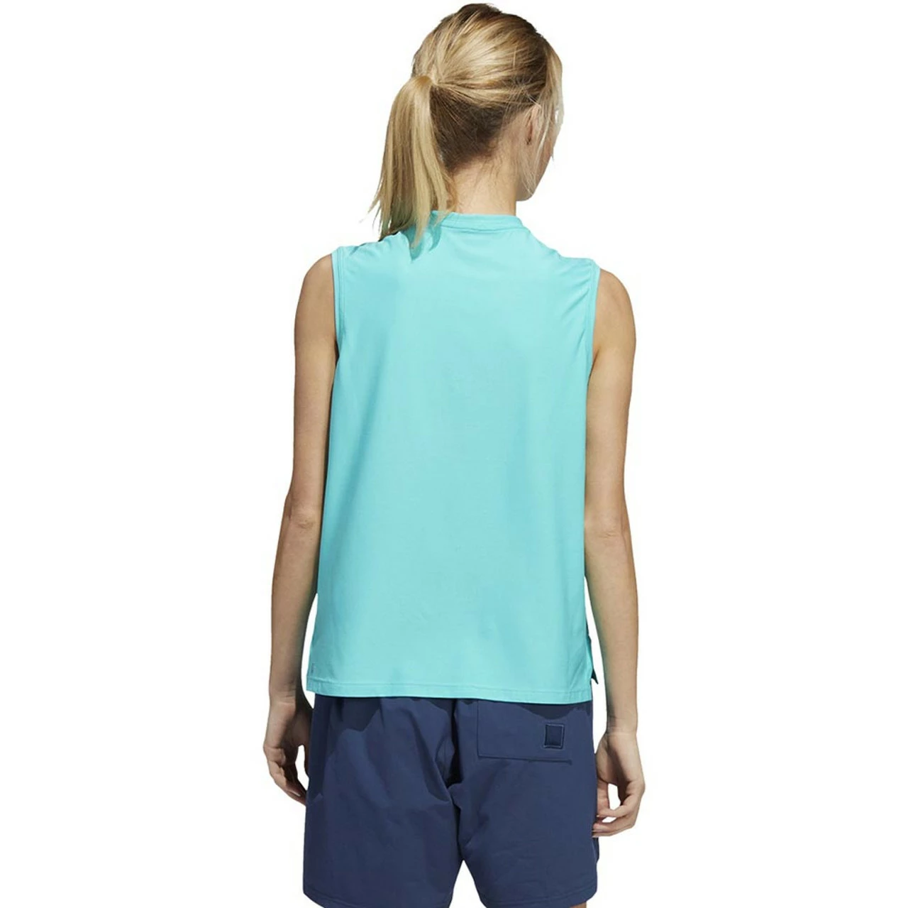 ADIDAS Women's Go-To Sleeveless Polo - Image 4