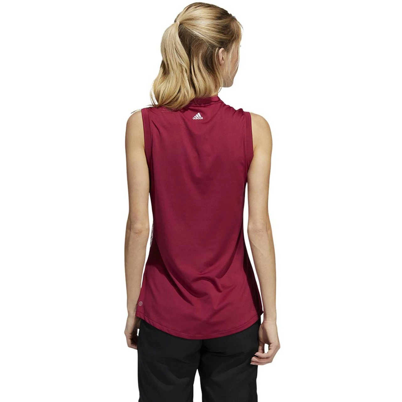 ADIDAS Women's Gradient Sleeveless Polo - Image 2