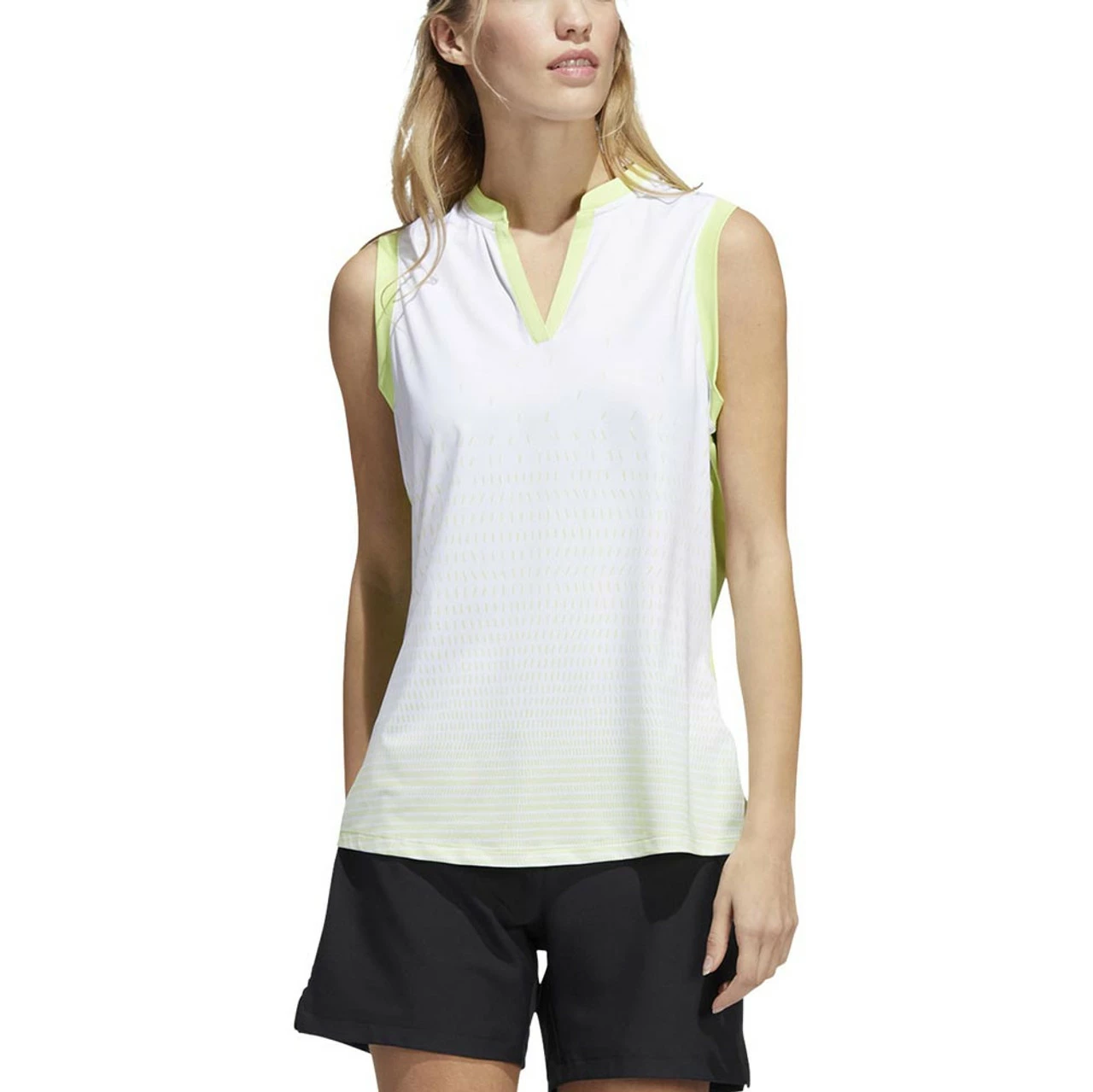 ADIDAS Women's Gradient Sleeveless Polo - Image 5