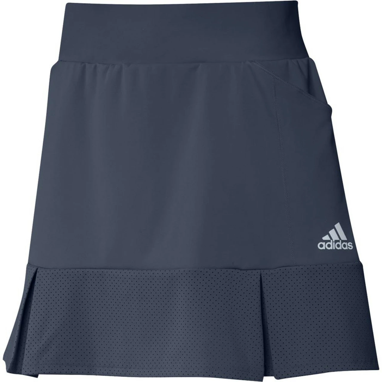 ADIDAS Women's Pleated Perforated Skort - 15 Inch - Image 5