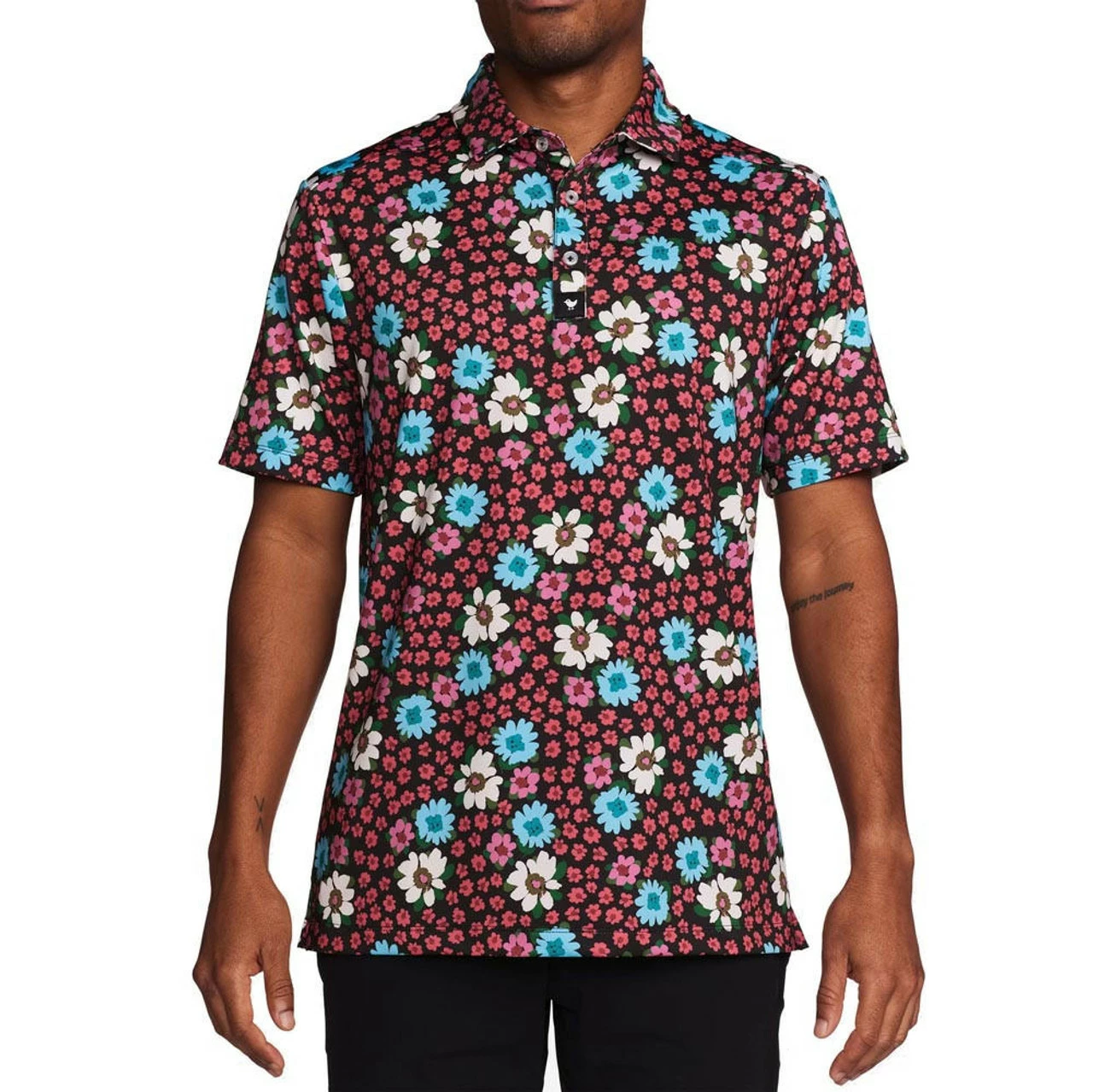 Bad Birdie Austin Flowers Polo - Image 2