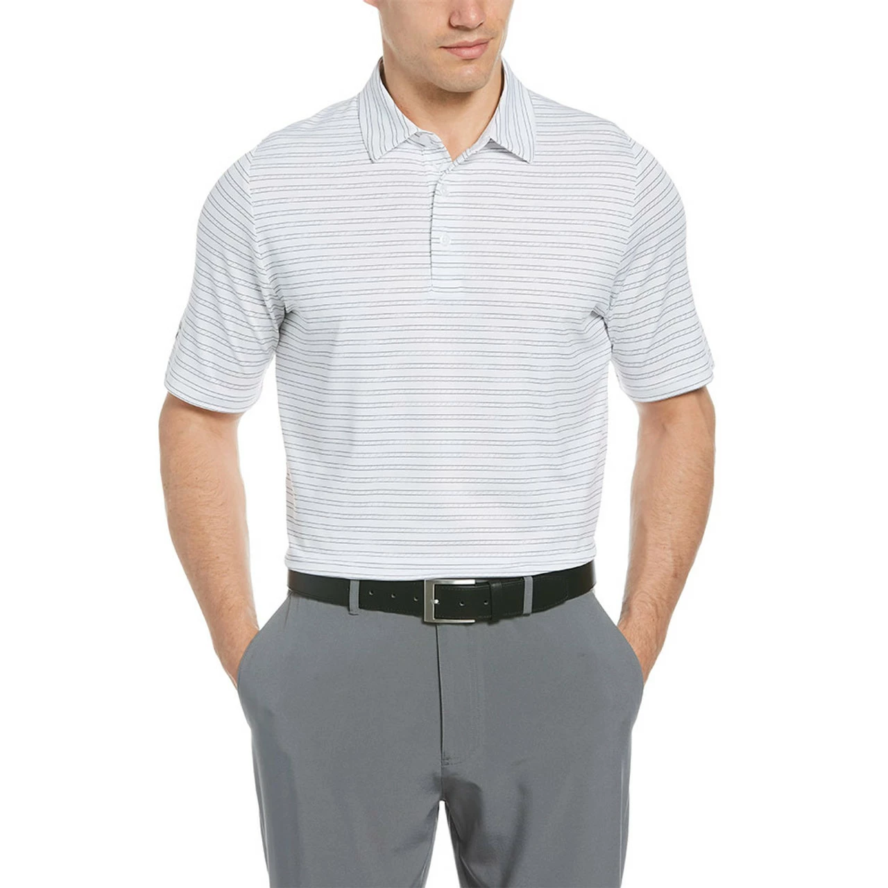 Callaway Fine Line Ventilated Stripe Polo - Image 3