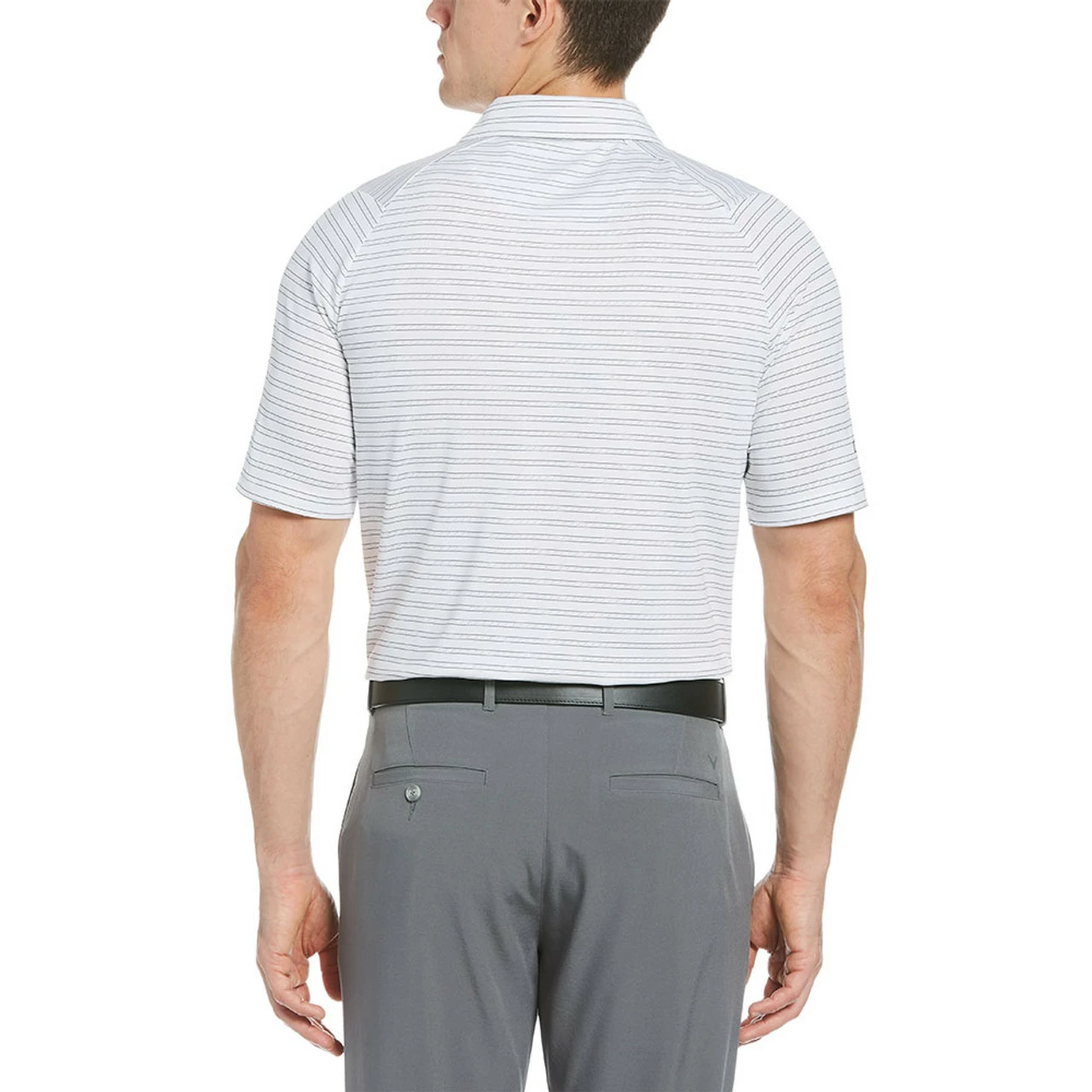 Callaway Fine Line Ventilated Stripe Polo - Image 4
