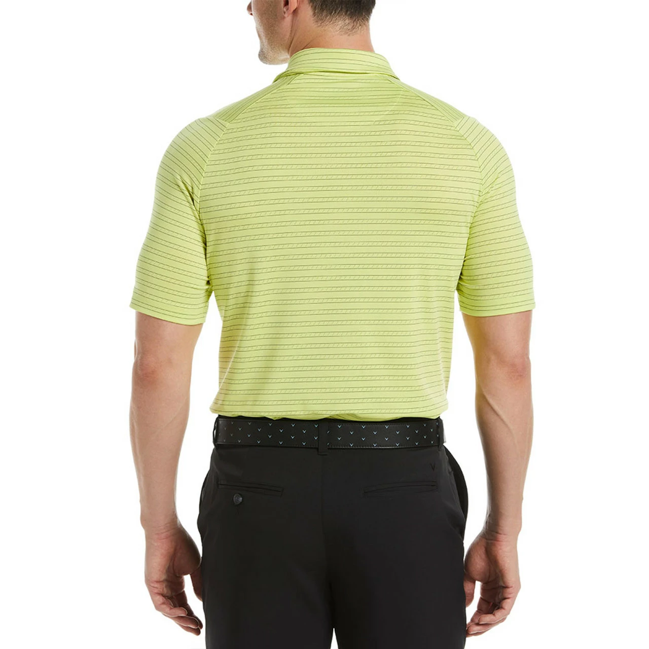 Callaway Fine Line Ventilated Stripe Polo - Image 6