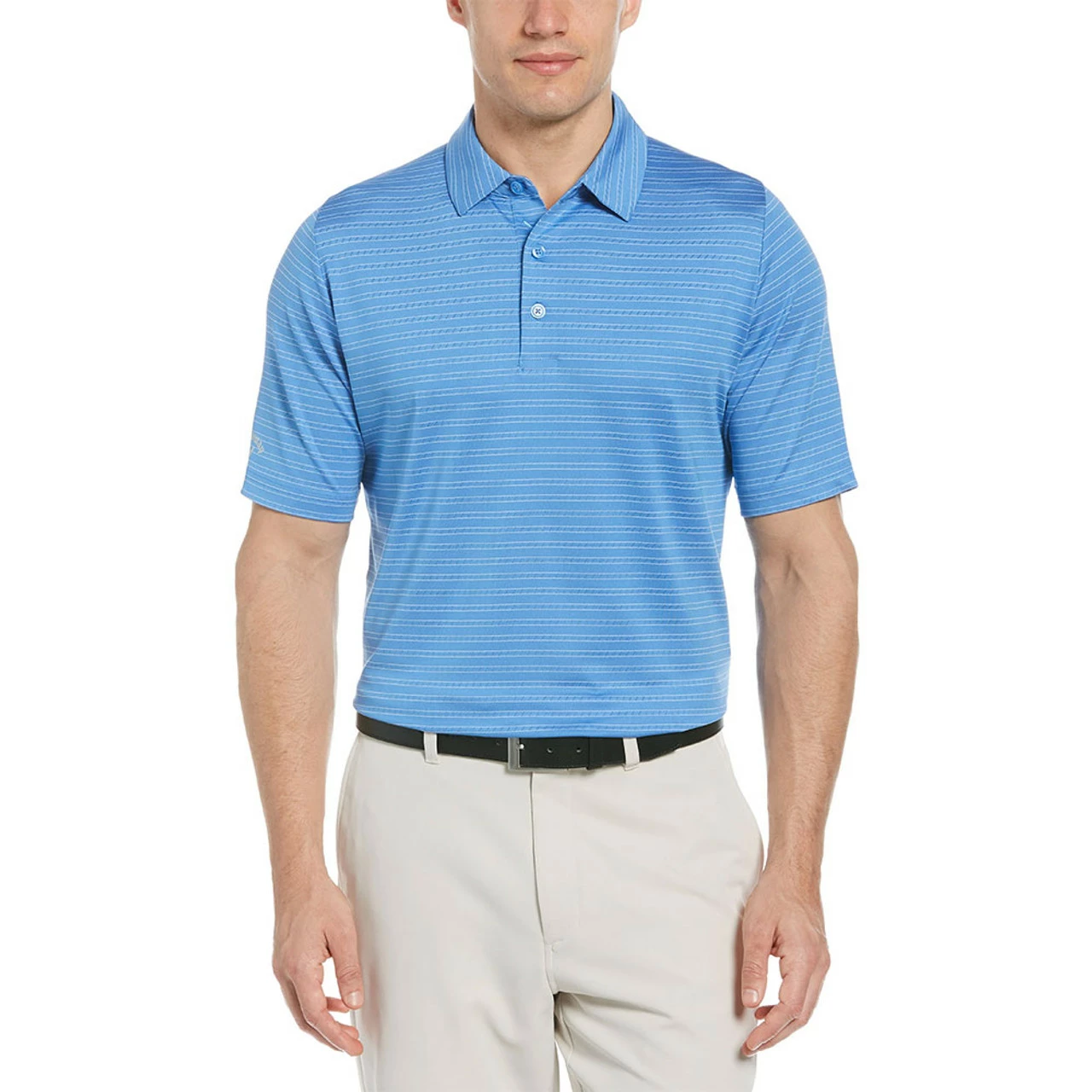 Callaway Fine Line Ventilated Stripe Polo - Image 7