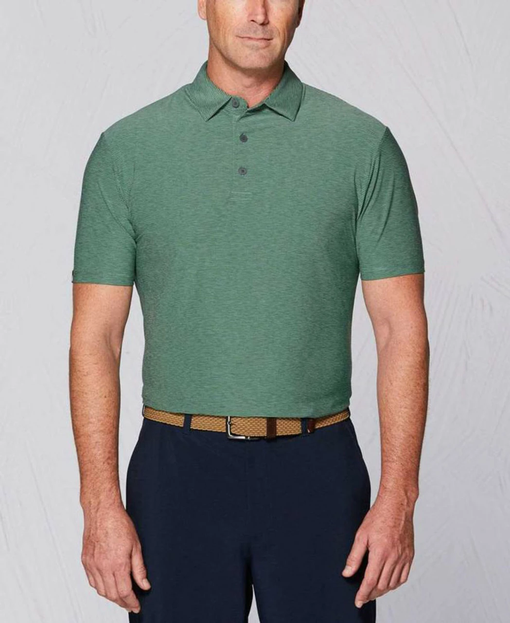 Callaway Tour Authentic Heather Striped Polo - Image 5