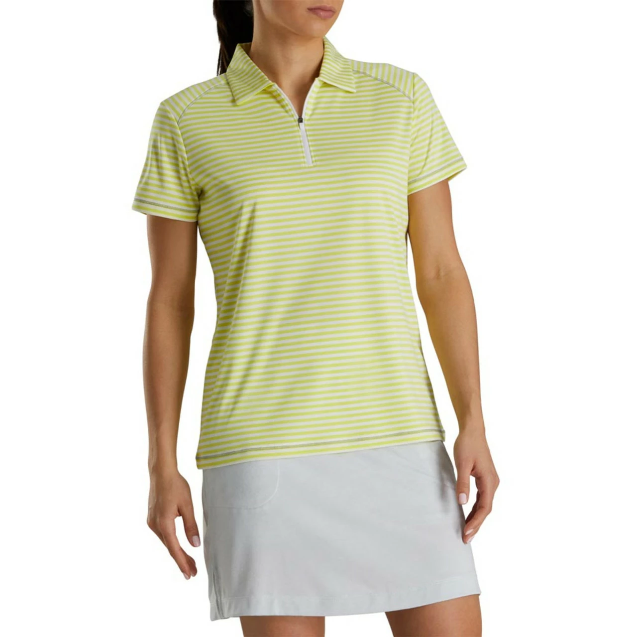 FootJoy Women's Heather Stripe Polo - Image 12