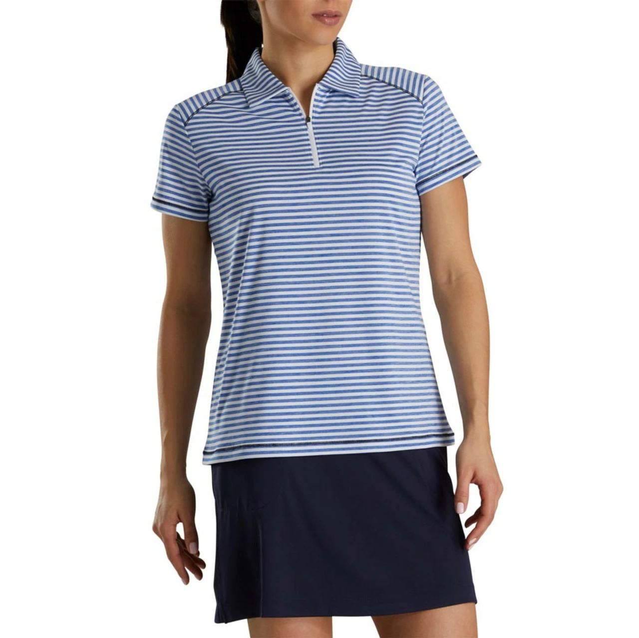 FootJoy Women's Heather Stripe Polo - Image 7