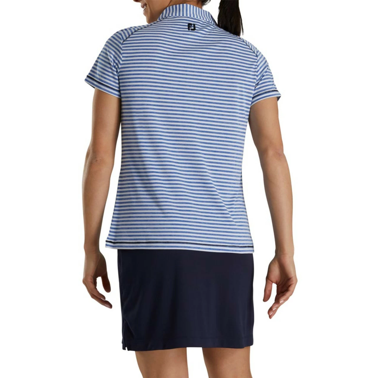 FootJoy Women's Heather Stripe Polo - Image 8