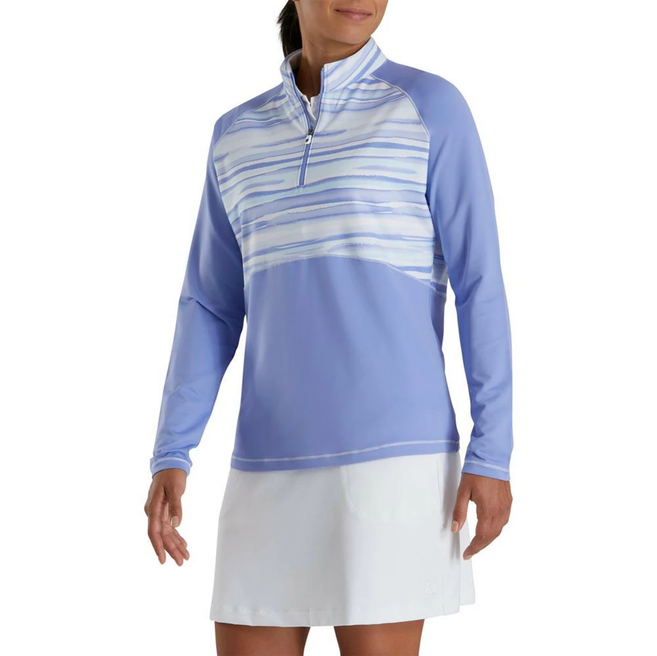 FootJoy Women's Watercolor Half-Zip Mid-Layer - Image 3