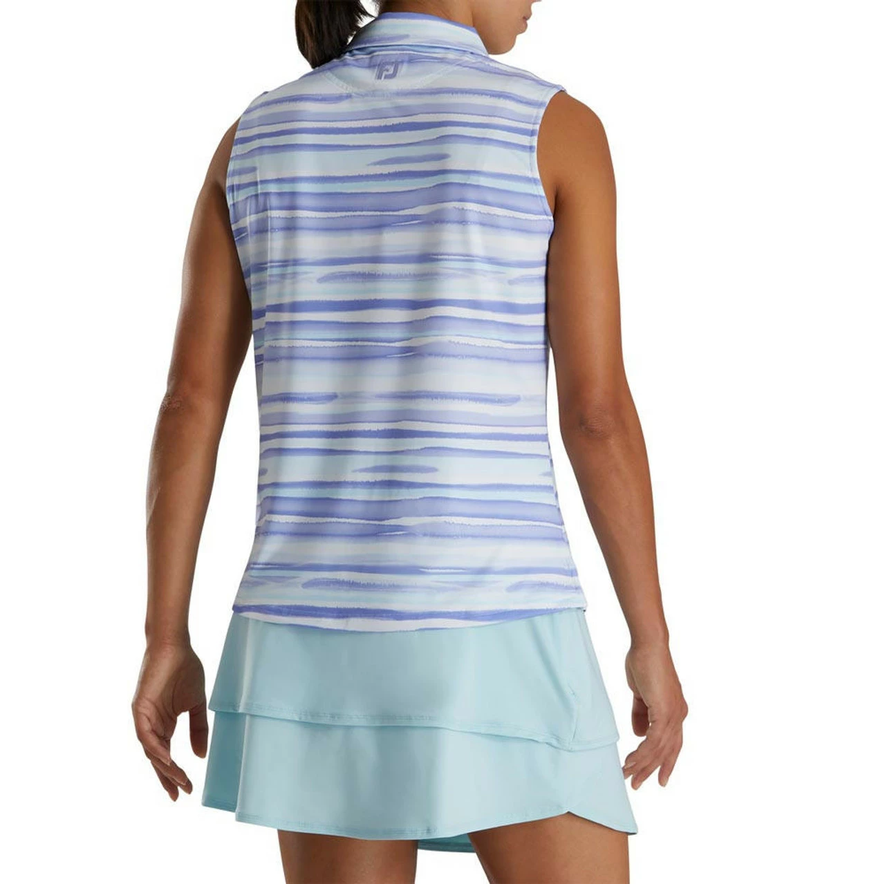 FootJoy Women's Watercolor Sleeveless Polo - Image 6
