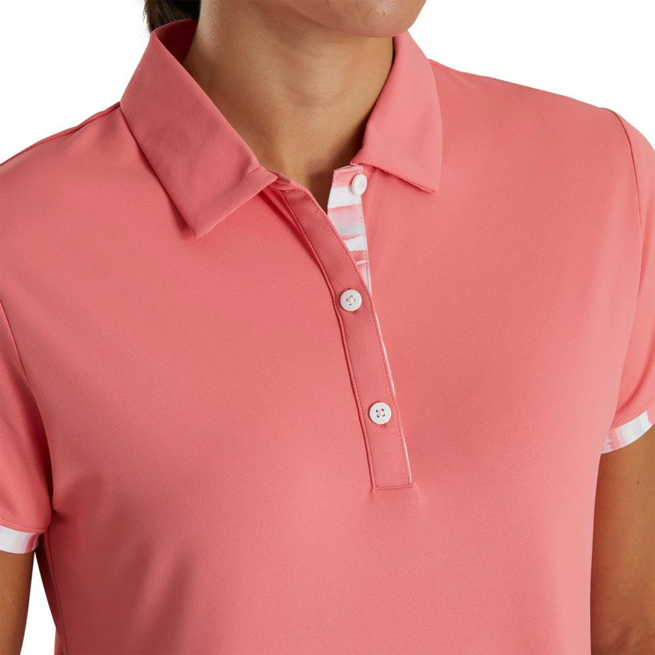 FootJoy Women's Watercolor Trim Polo - Image 24