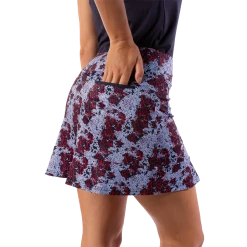 Golftini Women's Cosmic Pull-On Ruffle Tech Skort