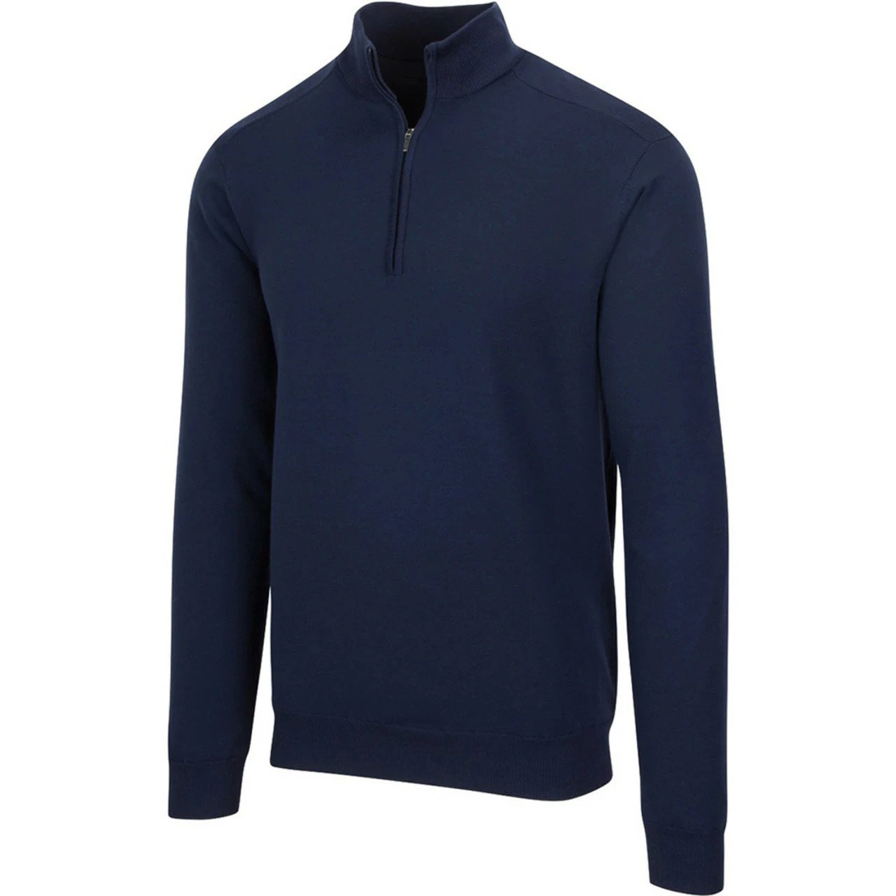 Greg Norman Performance Blend Lined 1/4 Zip Wind Sweater