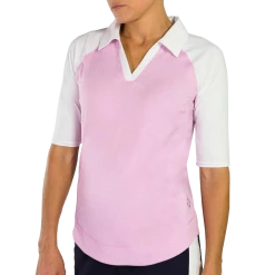 Jofit 1/2 Sleeve Tech Polo - Bloom