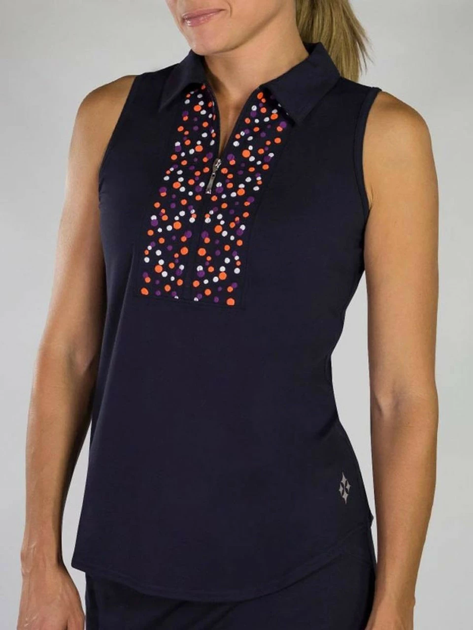 Jofit Cutaway Embroidery Polo - Midnight