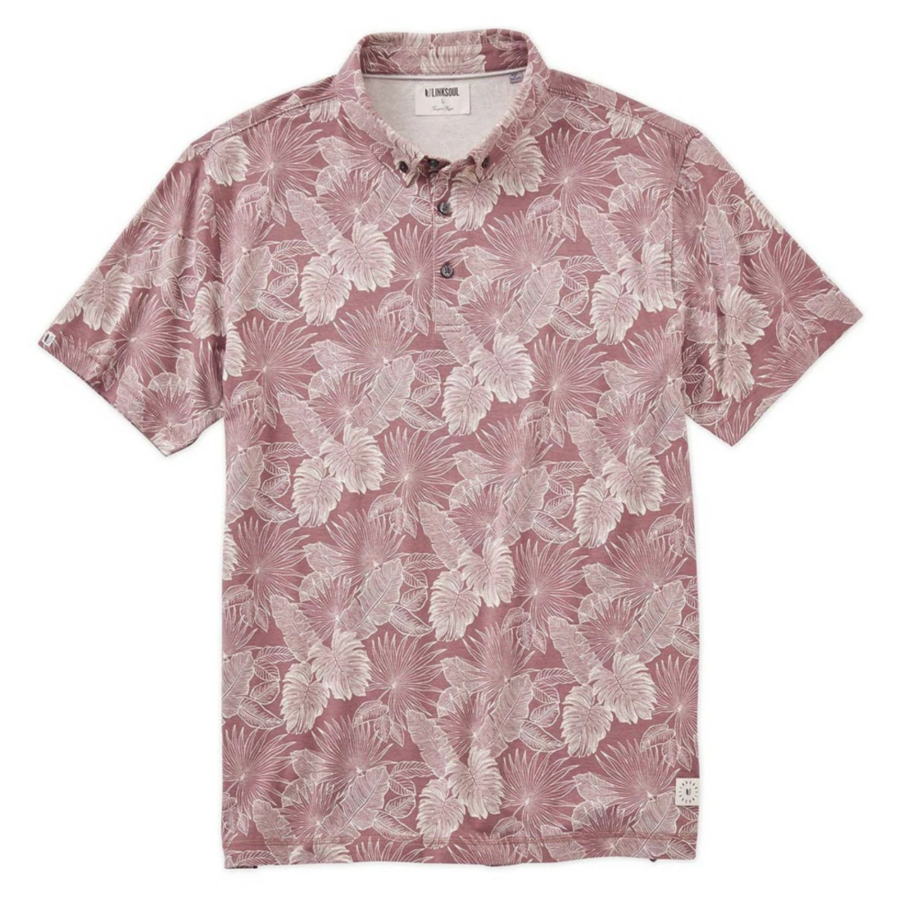 Linksoul Anza Floral Print Polo - Image 2
