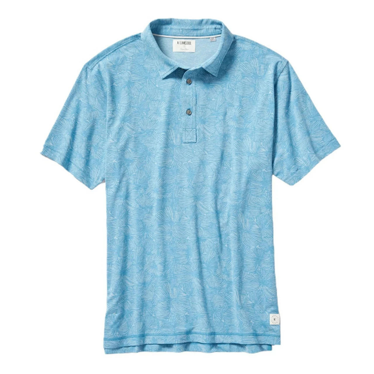 Linksoul Dry-Tek Palm Print Polo