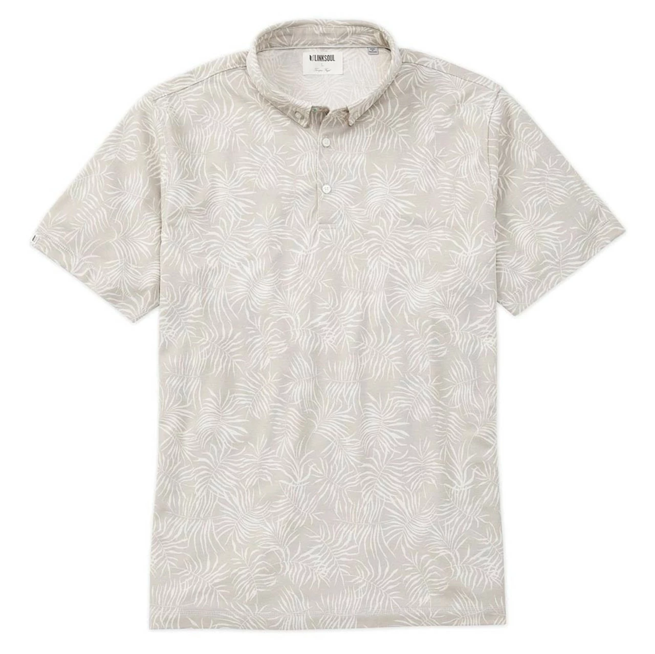 Linksoul Leaflet Print Oxford Polo