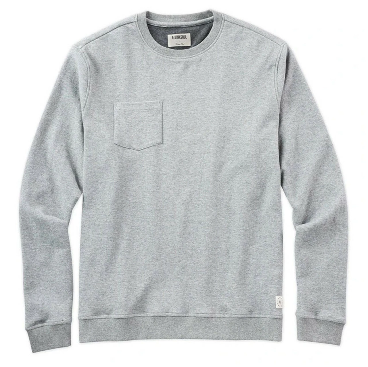 Linksoul Pocket Crewneck Sweatshirt