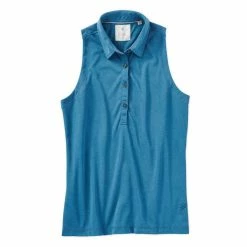 Linksoul Women's Cotton Sleeveless Polo