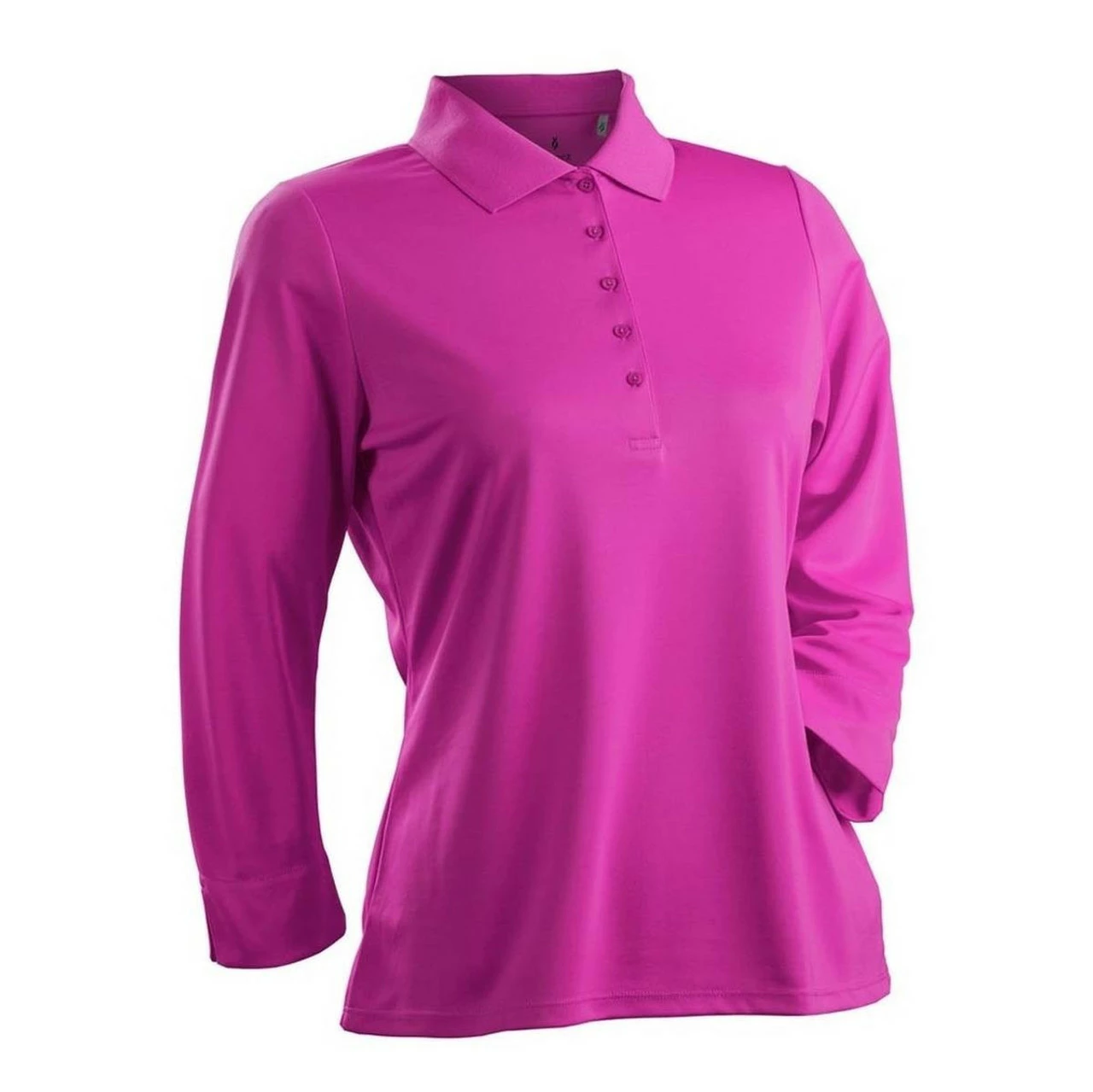 Nancy Lopez Luster 3/4 Sleeve Polo - Image 2