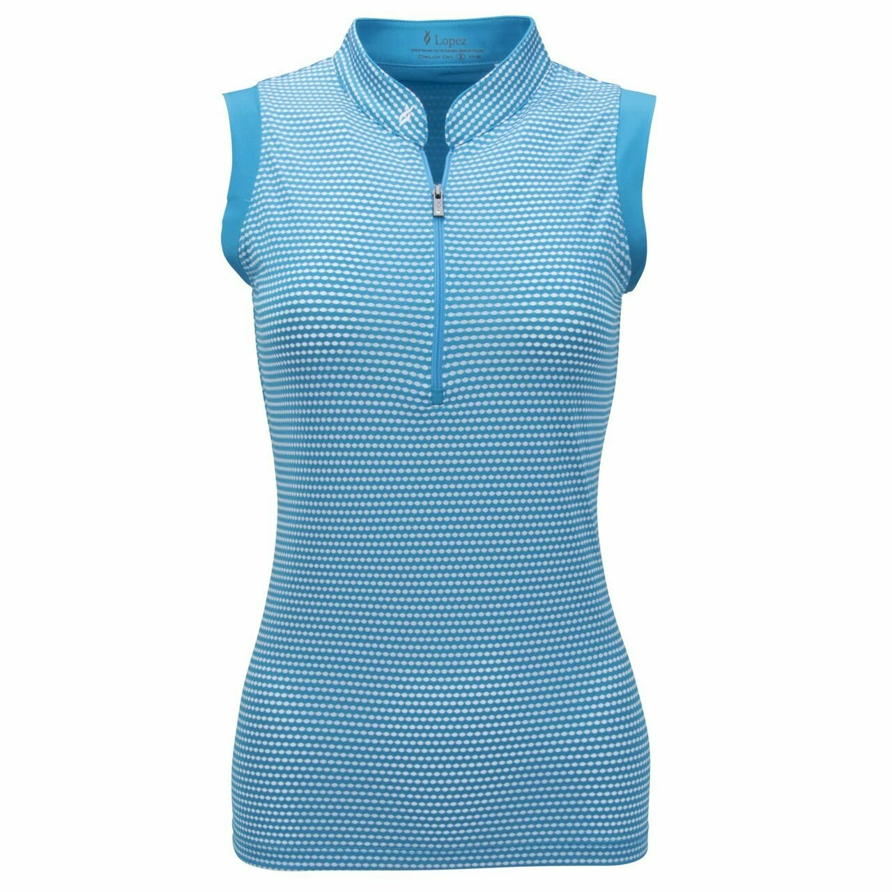 Nancy Lopez Flex Sleeveless Polo - Plus Size - Image 4