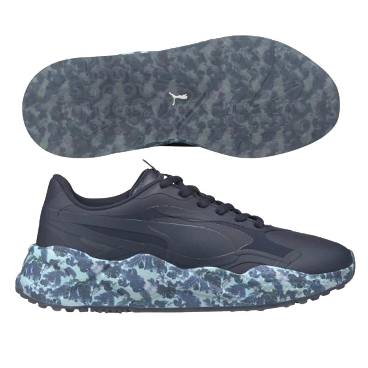 Puma Men's Limited Edition RS-G Paradise Golf Shoes - Navy Blazer/Blue Glow