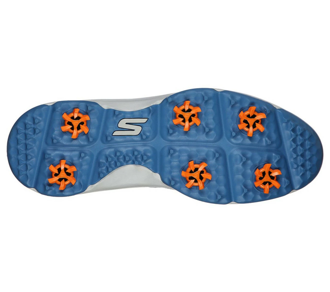 Skechers Men's Go Golf Torque - Sport Golf Shoes - Relaxed Fit - Charcoal/Blue - Image 5