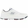 Skechers Men's Go Golf Torque - Sport Golf Shoes - Relaxed Fit - White/Navy
