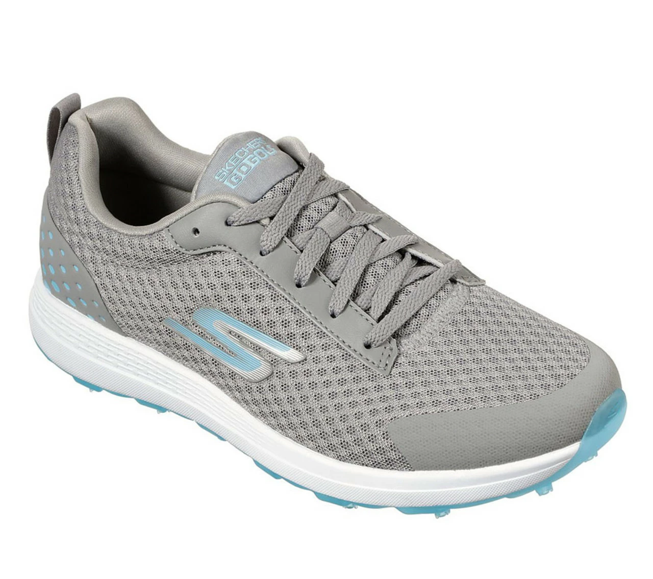 Skechers Women's Go Golf Max - Fairway 2 Golf Shoes - Gray/Blue - Image 3