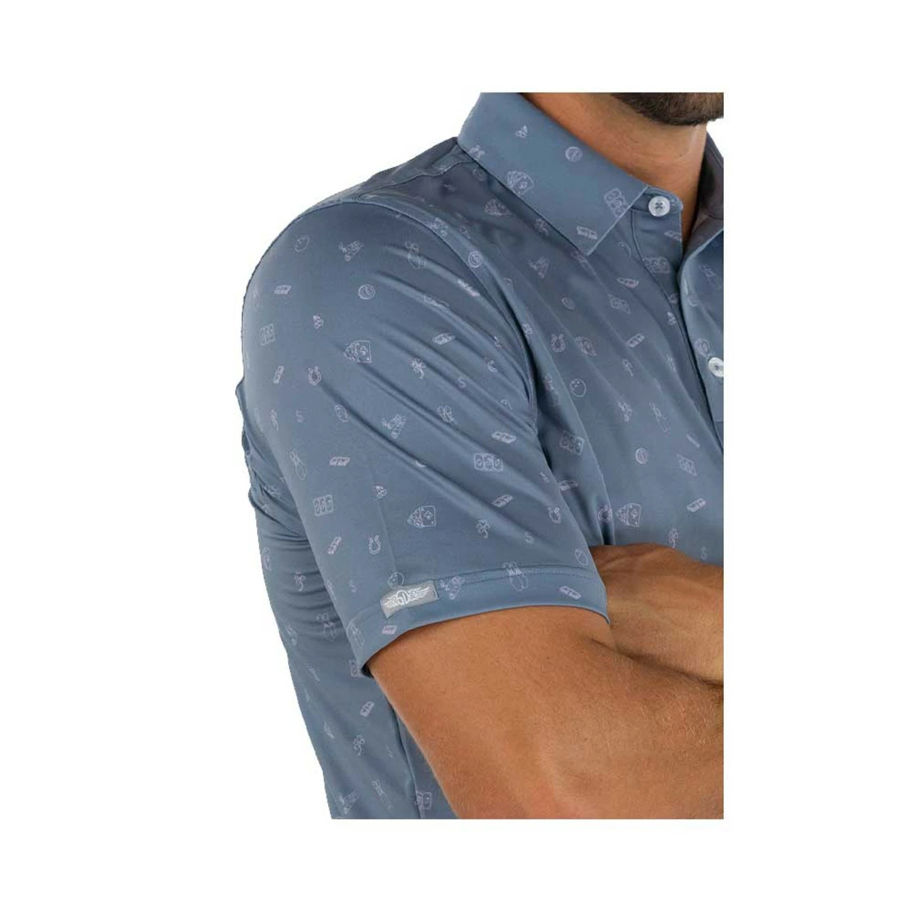 Straight Down Gambler Polo - Image 5