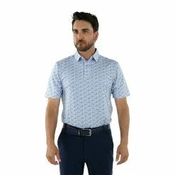 Straight Down McQueen Polo