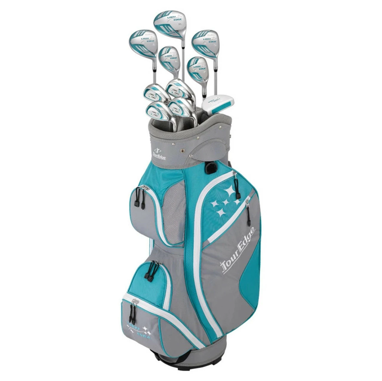Tour Edge Women's Lady Edge Complete Set - Cart Bag - Image 2